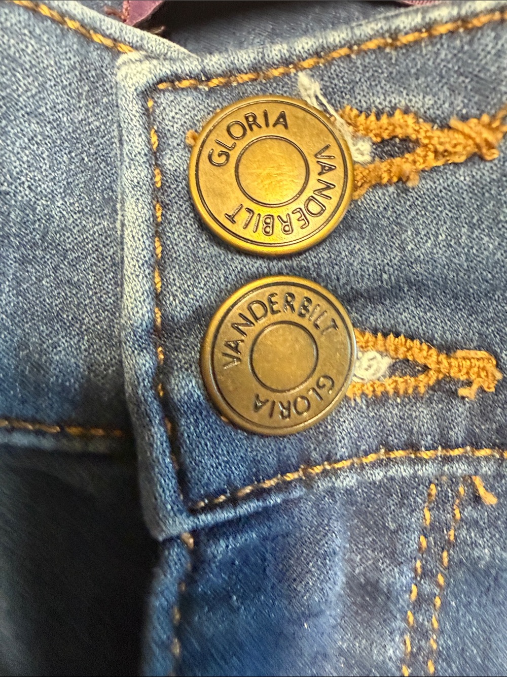 Gloria Vanderbilt Mid-Rise Straight Leg Jeans in Deep Blue - Picture 8 of 15
